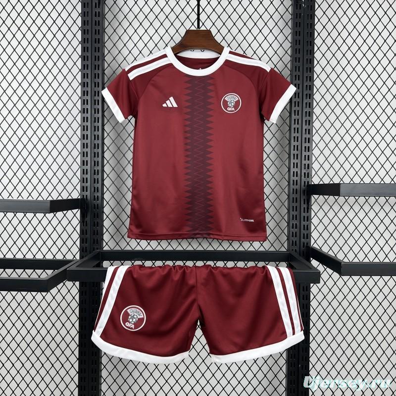 2026 Kids Qatar World Cup Home Kit
