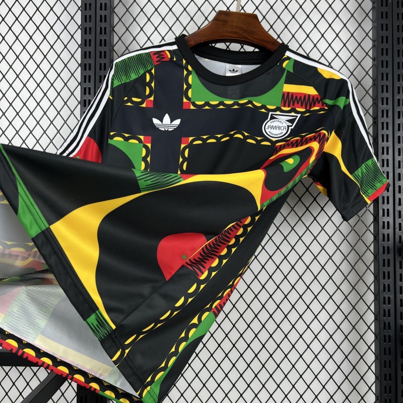 2026 Mens Jamaica X Bob Marley Travel Jersey