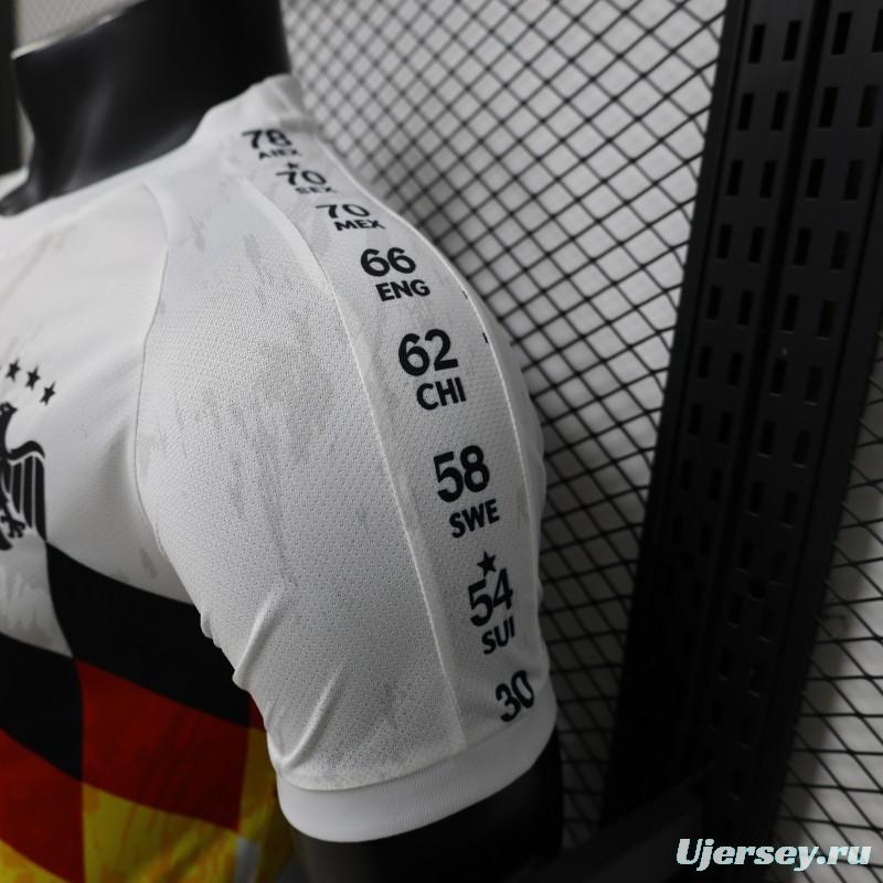 Player Version 2026 Germany White with Black Red Special Edition Jersey