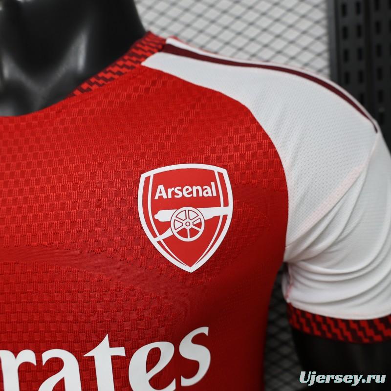 Player Version 26/27 Arsenal Red & White  Home Jersey