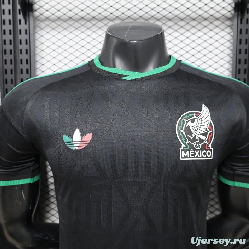 Player Version 2026 Mexico Black Dark Monogram Adidas Originals Special Edition Away Jersey