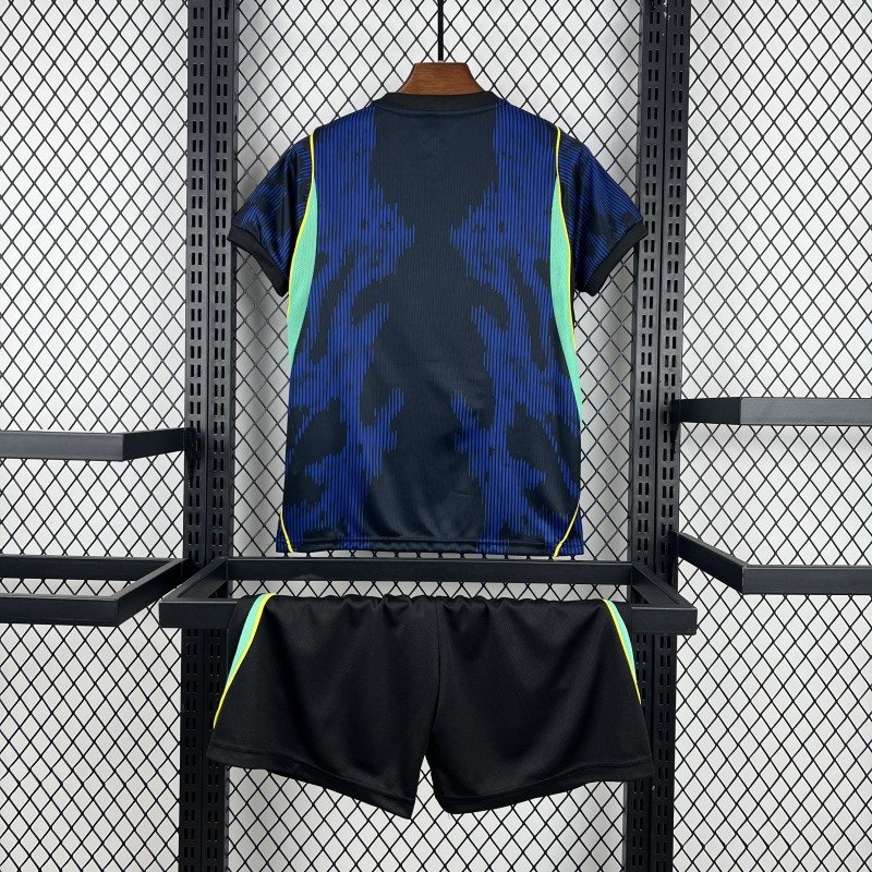 2026 Kids Brazil World Cup Away Kit