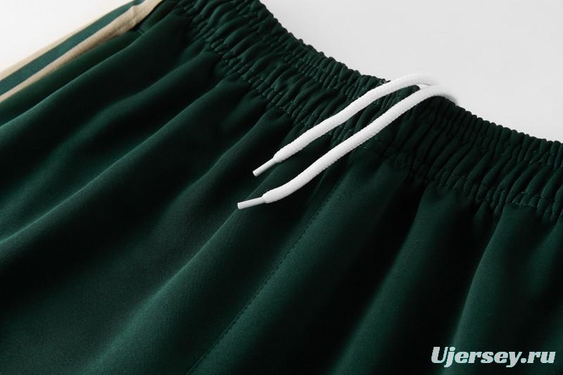 2026 Adidas Navy Green  Full Zipper Jacket + Long Pants