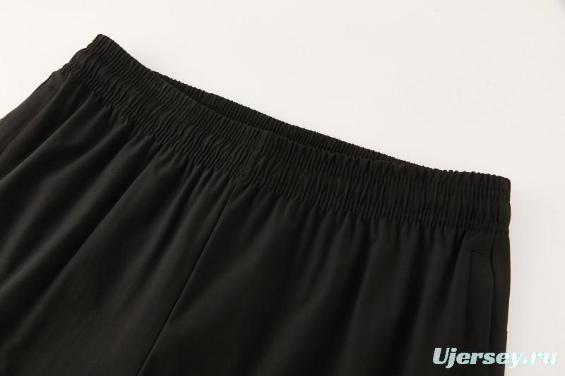 26/27 Chelsea Black Full Zipper Hooded Jacket Tracksuit + Long Pants