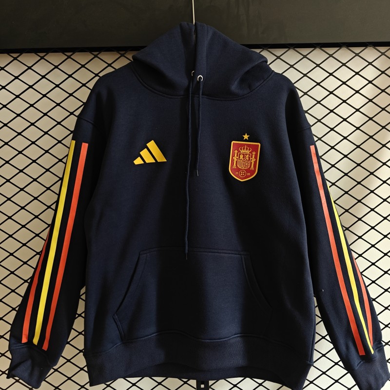 Player Version 2026  Spain Home   Fleece Hoodie 9 Colors