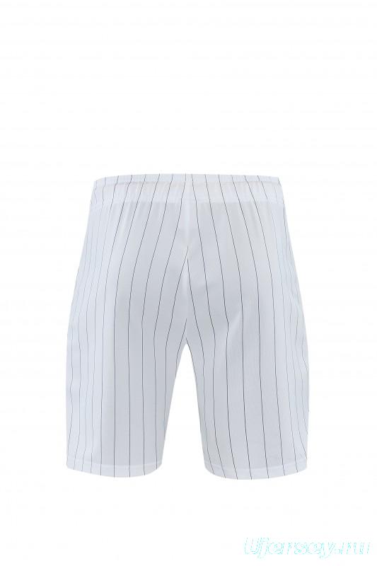 26/27 AS Roma White Short Sleeve+Soccer Shorts