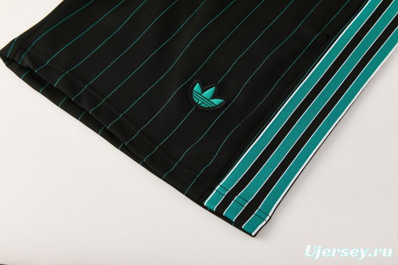 26/27  Liverpool  Black Short Sleeve+Soccer Shorts