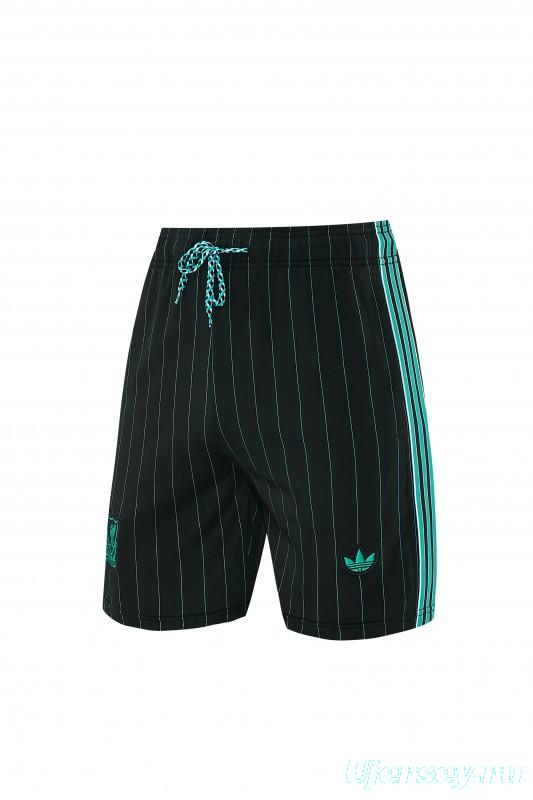 26/27  Liverpool  Black Short Sleeve+Soccer Shorts