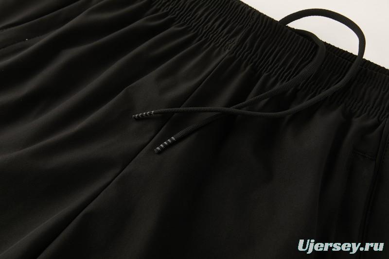 26/27 Liverpool Green Full Zipper Hooded Jacket Tracksuit + Black Long Pants