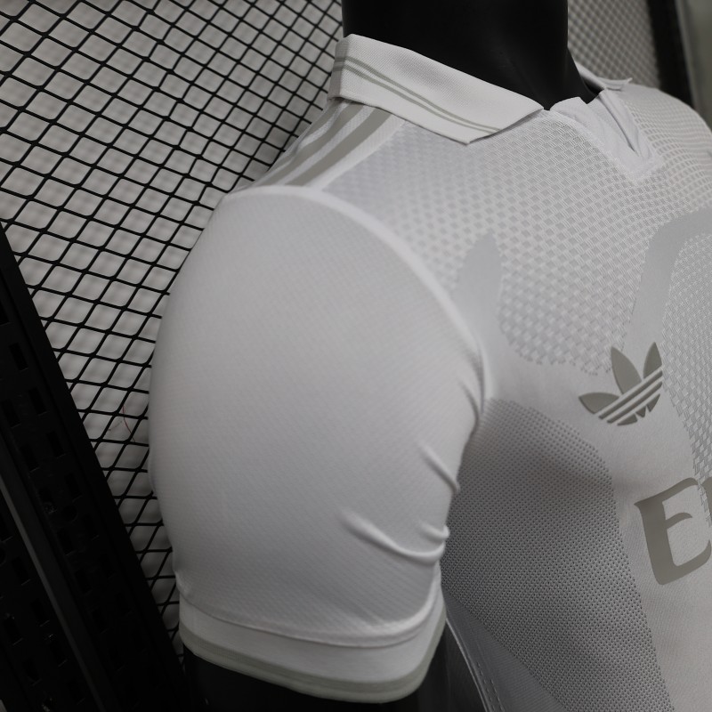 Player Version 26/27 Real Madrid All-White Tonal 125th Anniversary Jersey