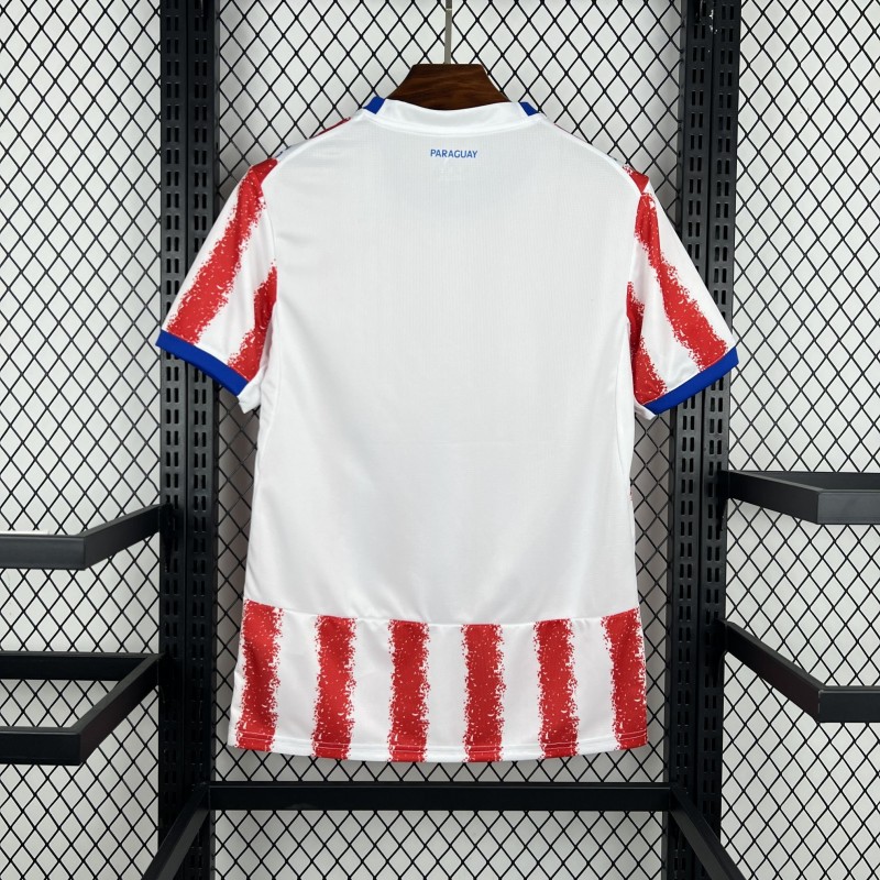 2026 Mens Paraguay World Cup Home Jersey