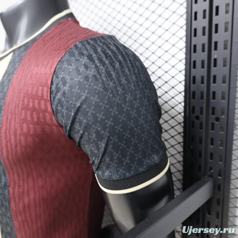 Player Version 26/27  PSG Paris Saint-Germain Black Burgundy Gold Special Edition Jersey