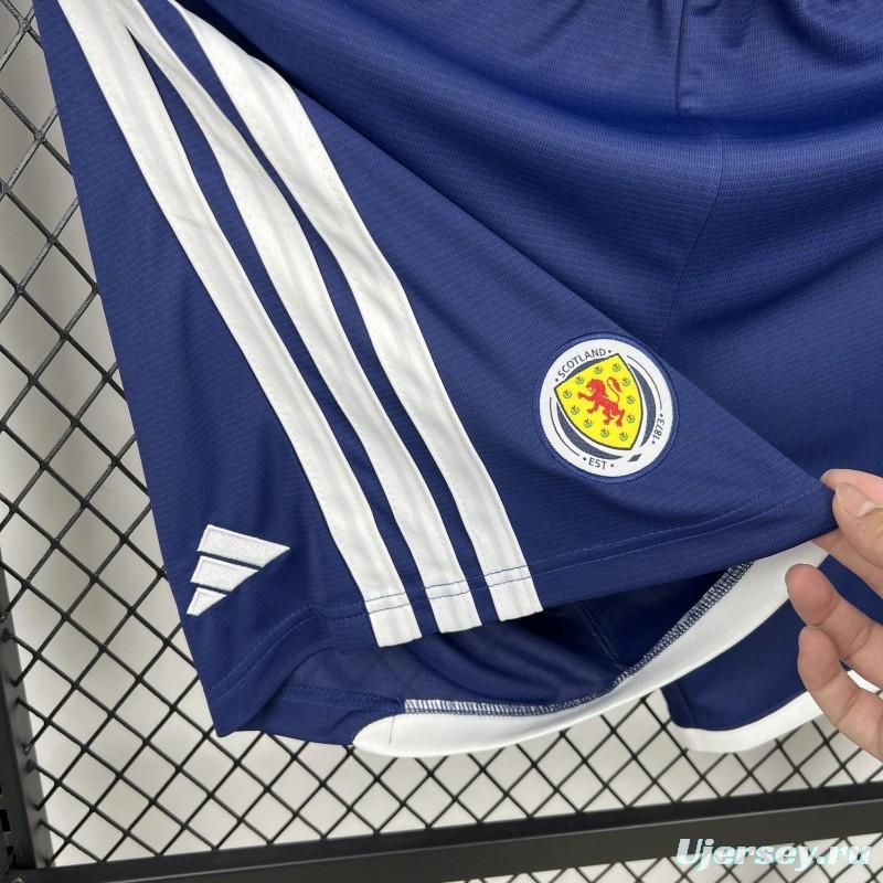 2026 Mens Scotland World Cup Home Shorts