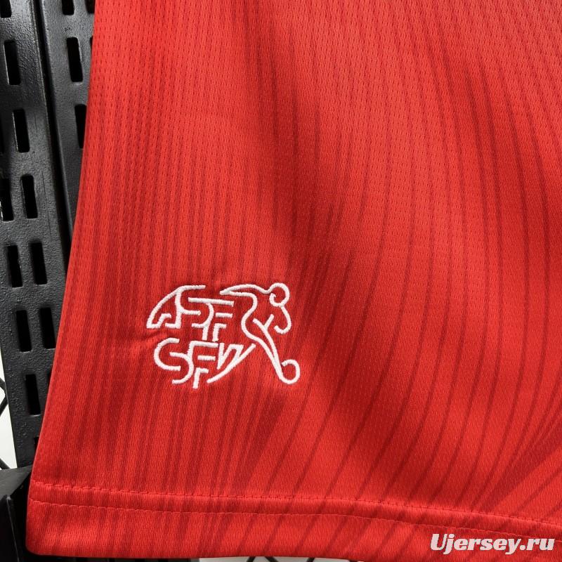 2026 Mens Switzerland World Cup Home Shorts