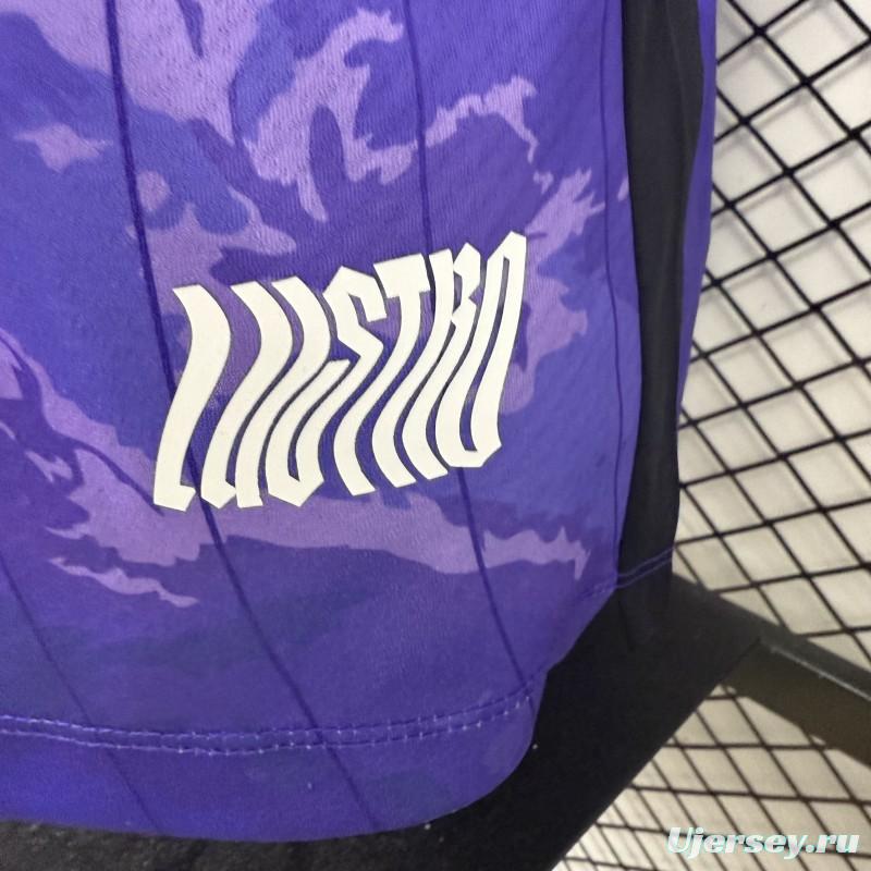 Player Version 25/26 Mazatlán FC Purple with Marble Wash Texture Jersey