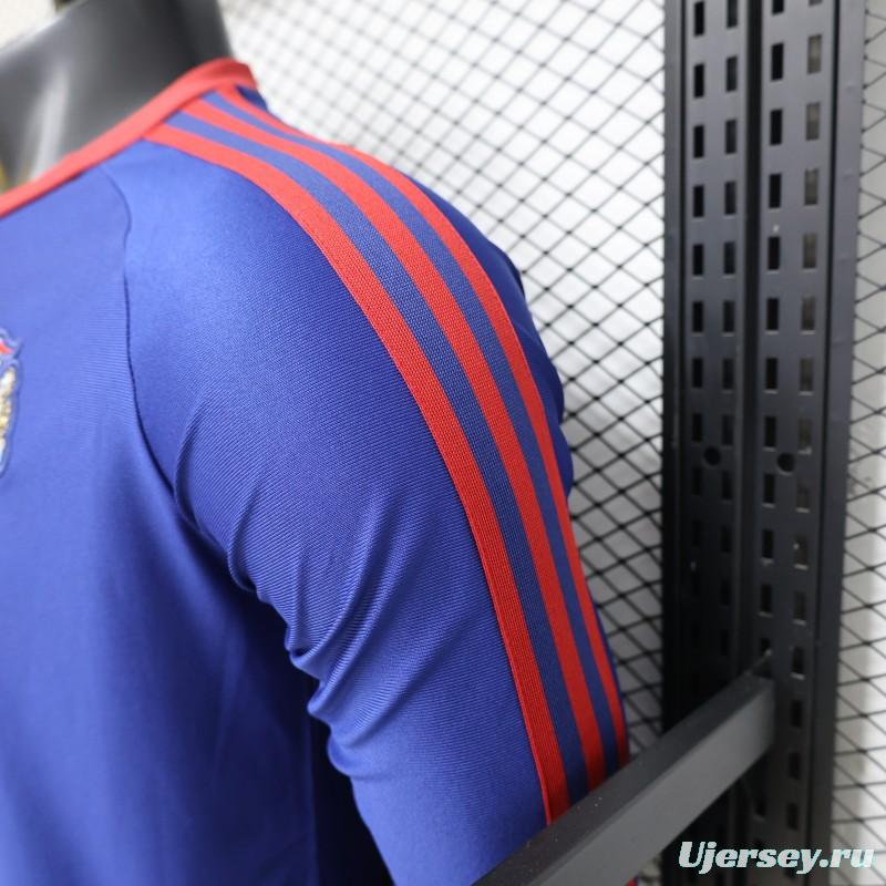 Player Version 26/27 Newcastle United Blue 1990 Vintage Remake  Long Sleeve Away Jersey