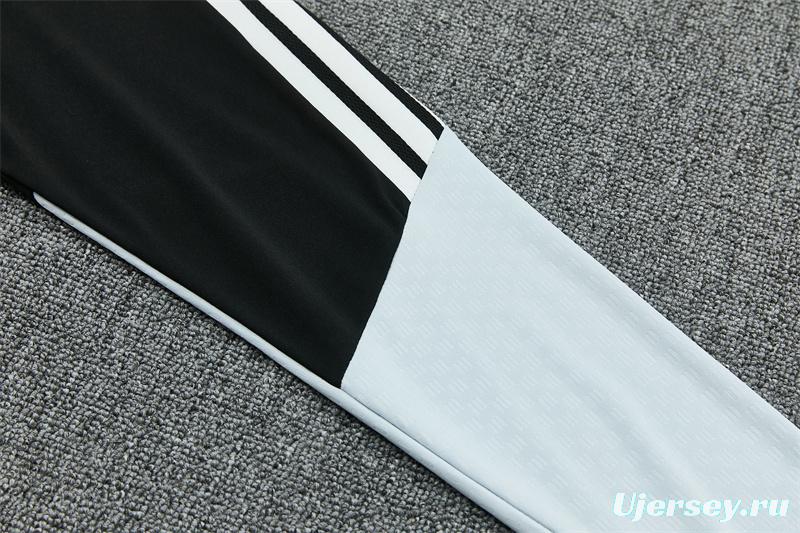 2026 Inter Miami CF Black & White Half Zipper Jacket Tracksuit + Long Pants