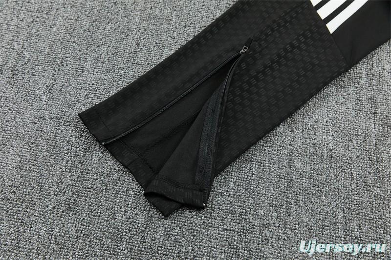 2026 Inter Miami CF Pink  Half Zipper Jacket Tracksuit + Black Long Pants
