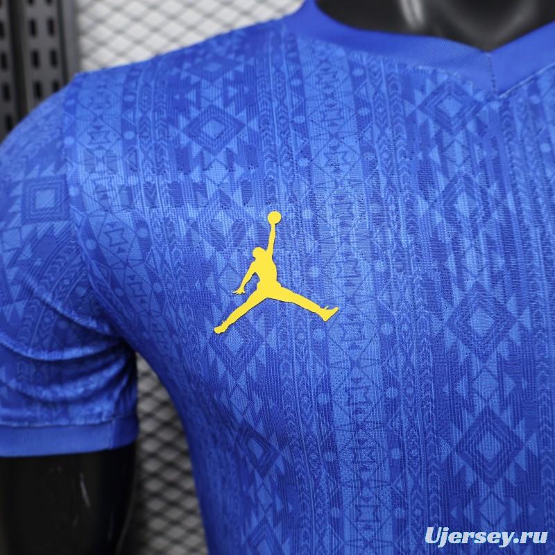 Player Version 2026 Brazil Away Blue Special Edition Jersey