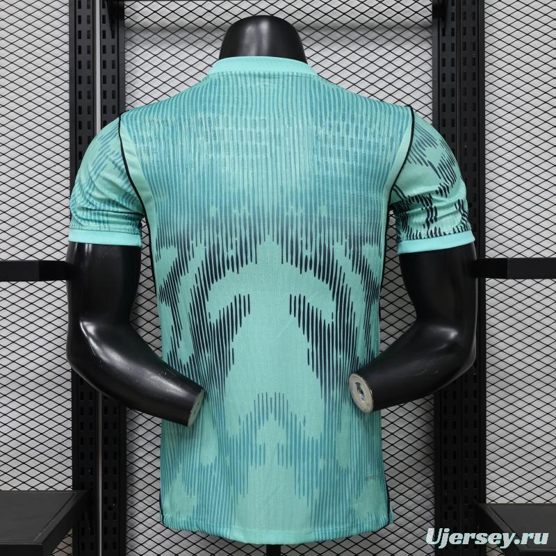 Player Version 26/27 Brazil Mint Green & Black Pattern Special Edition Jersey