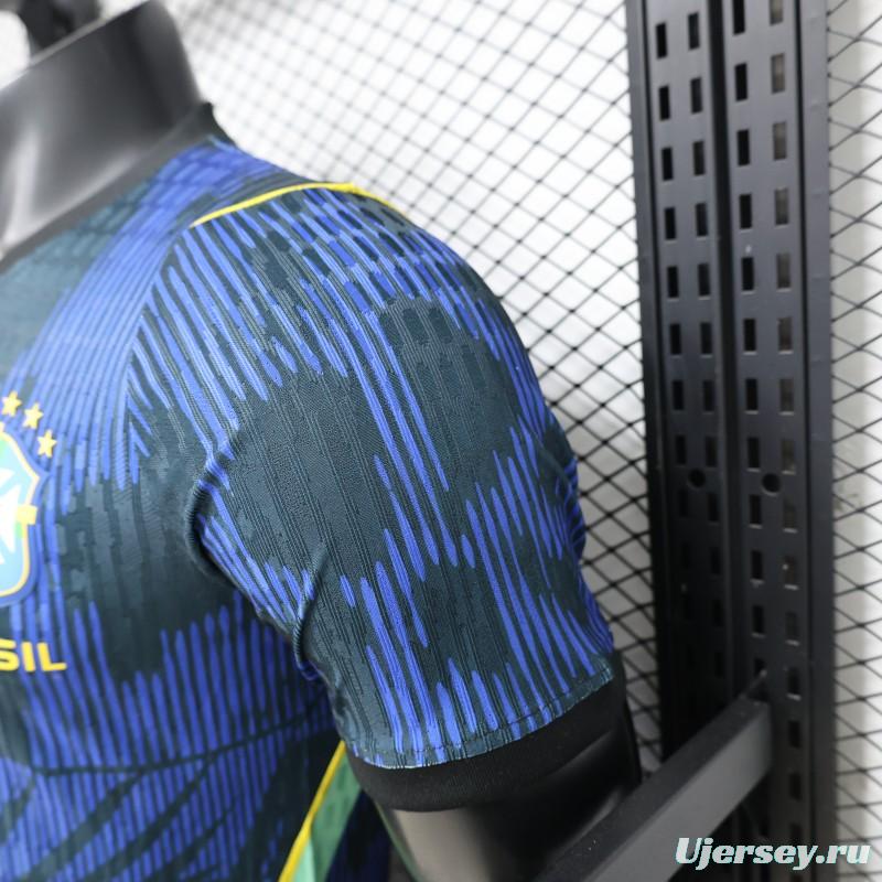 Player Version 2026 Brazil Navy Blue  Special Edition Away Jersey