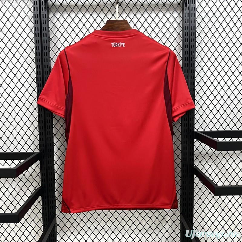 2026 Mens Turkey World Cup Home Jersey