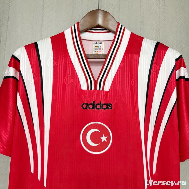 1996 Retro Türkiye Home Jersey