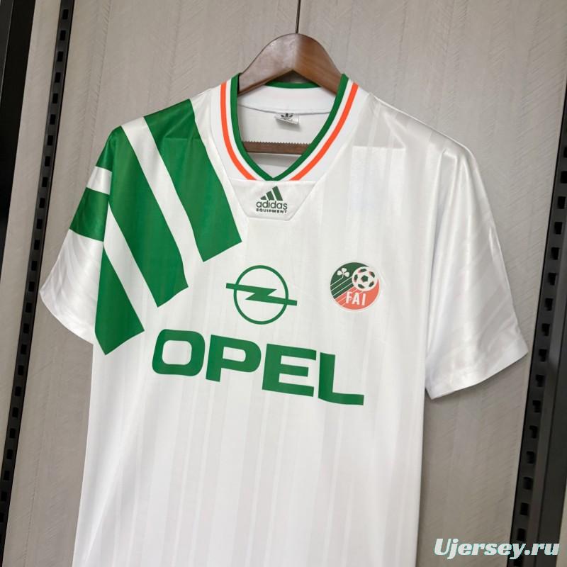 1992 Retro Ireland Away Jersey
