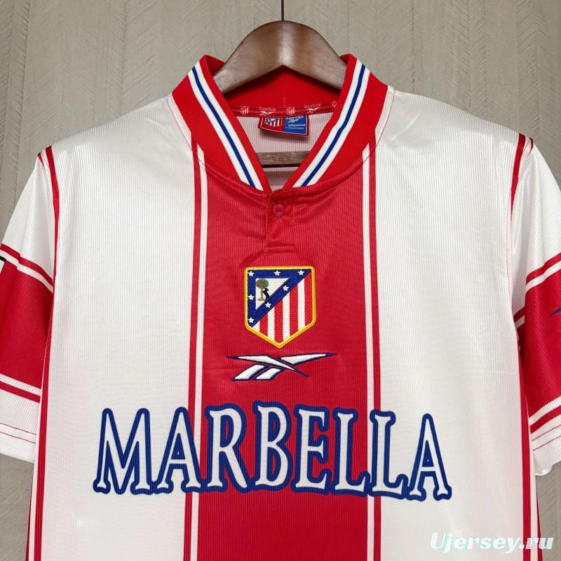 1999/00 Retro Atletico Madrid Home Jersey