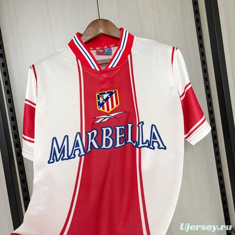 1999/00 Retro Atletico Madrid Home Jersey