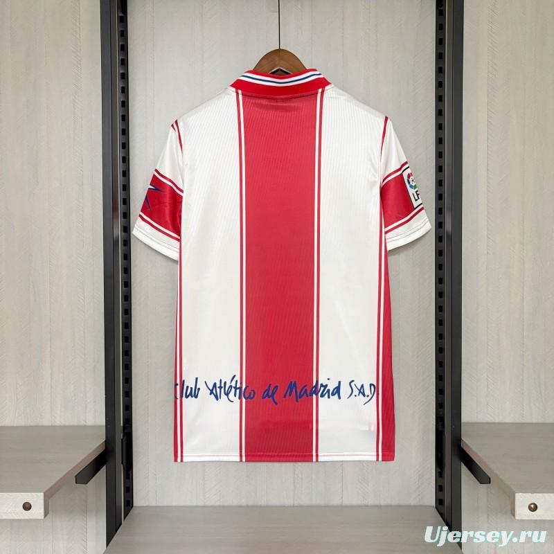 1999/00 Retro Atletico Madrid Home Jersey
