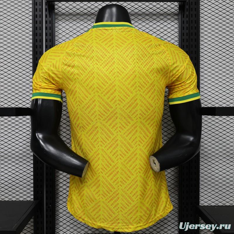 Player Version 26/27 South Africa Yellow & Green  Home Jersey (Adidas)