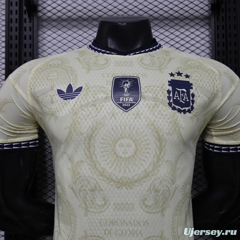 Player Version 26/27 Argentina  Champagne Special Edition Jersey