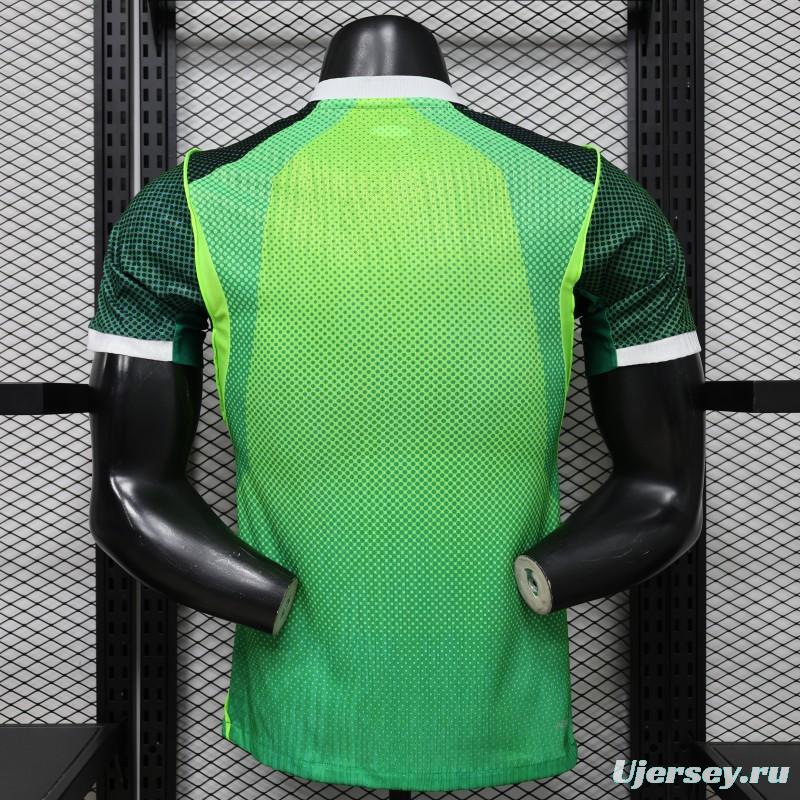 Player Version 26/27 Nigeria Volt Green & Dark Green  Home Jersey
