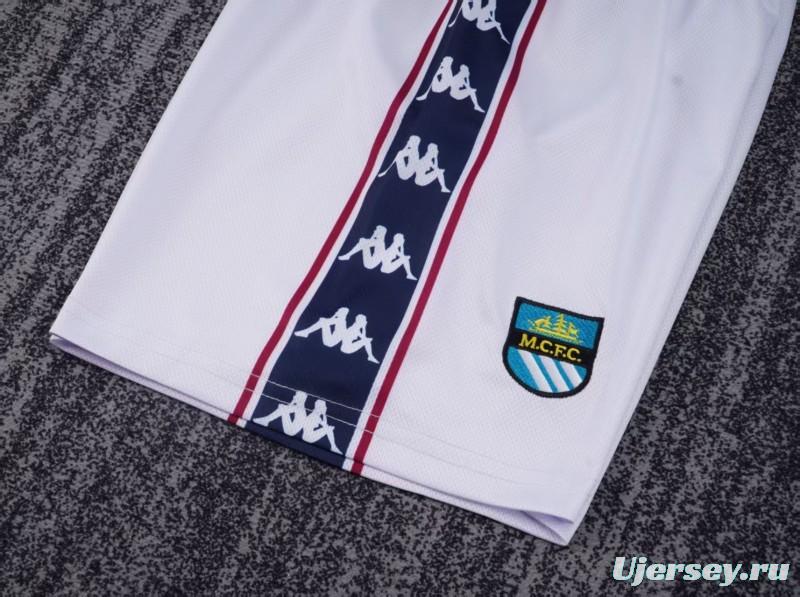 Retro Kids 97/98  Manchester City Home Jersey