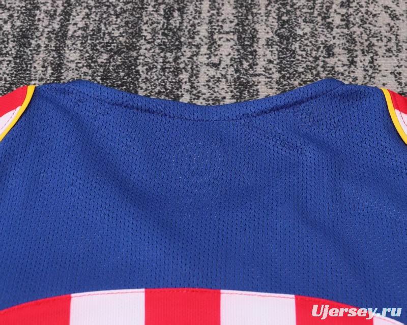 Retro Kids 04/05 Atletico Madrid Home Jersey