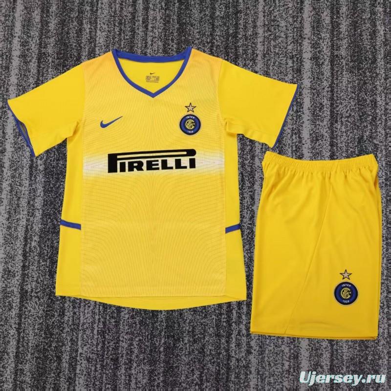Retro Kids 02/03 Inter Milan 2nd Away Jersey