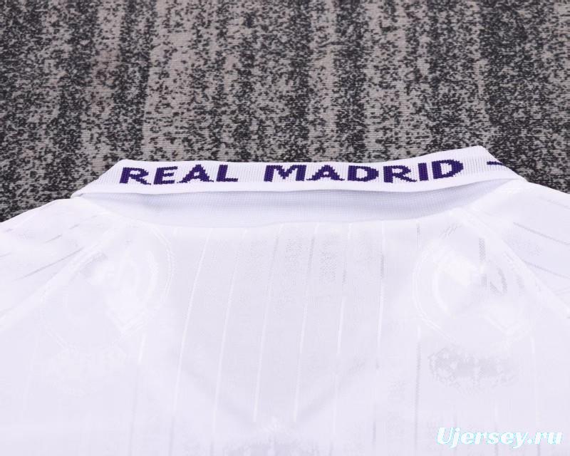Retro Kids 96/97 Real Madrid Home Jersey