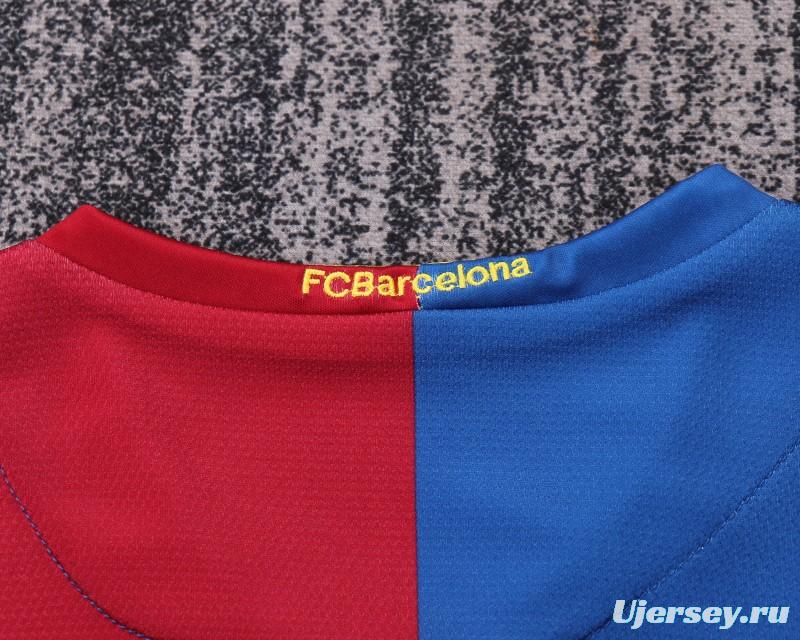 Retro Kids 06/07 FC Barcelona Home Jersey