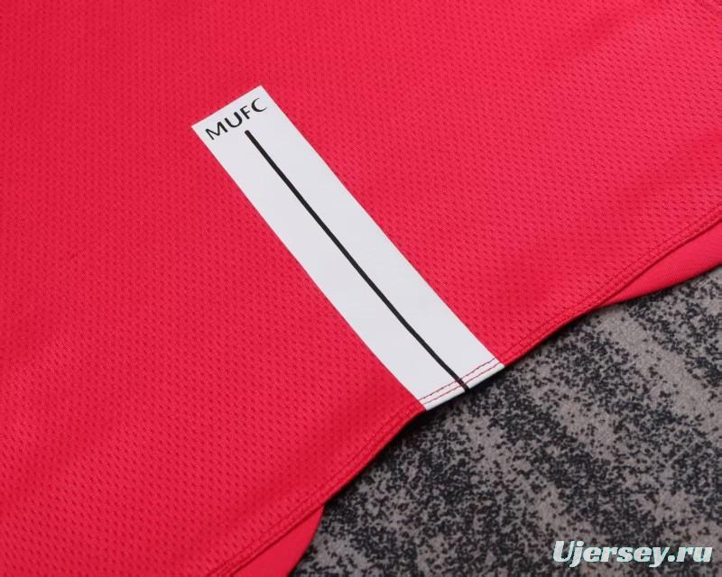 Retro Kids 07/08 Manchester United Home Jersey