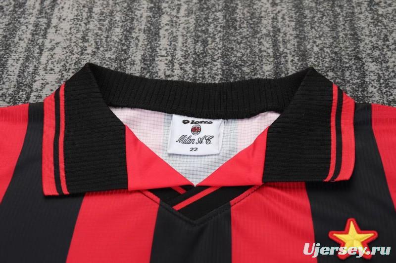 Retro Kids 97/98 AC Milan Home Jersey