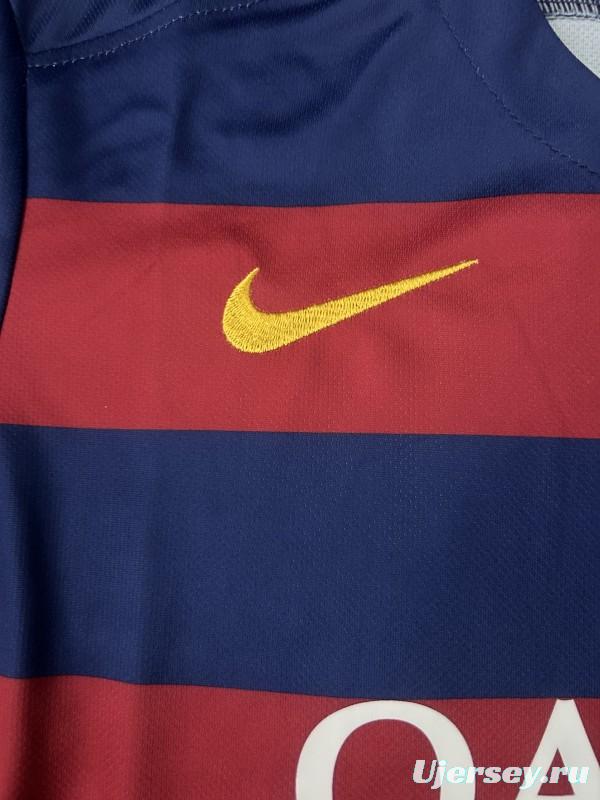 Retro Kids 15/16 FC Barcelona Home Jersey