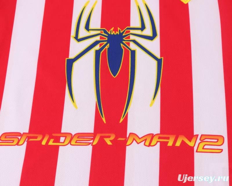 Retro Kids 04/05 Atletico Madrid Home Jersey