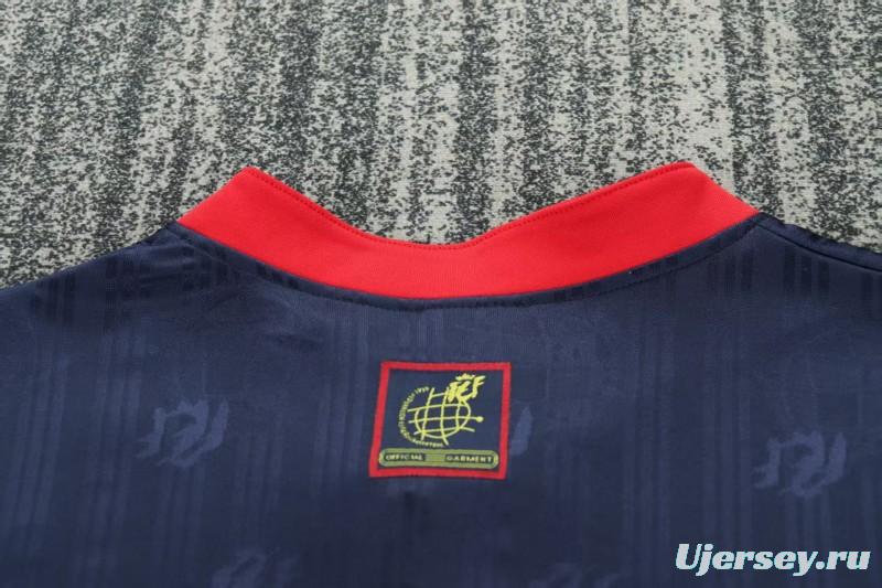 Retro Kids 1996 Spain Away Jersey