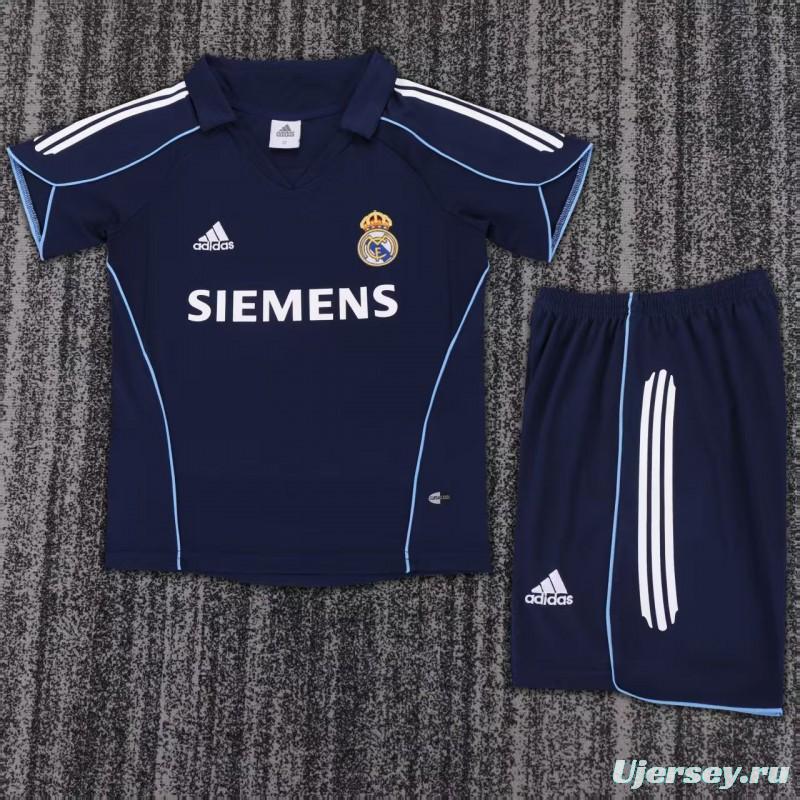 Retro Kids 05/06 Real Madrid Away Jersey