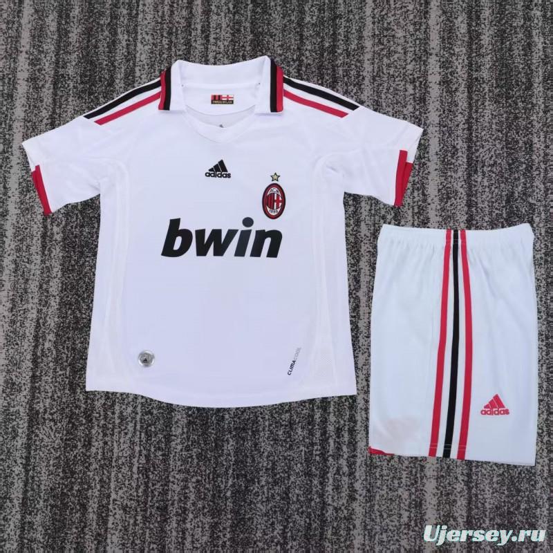 Retro Kids 09/10 AC Milan Away Jersey
