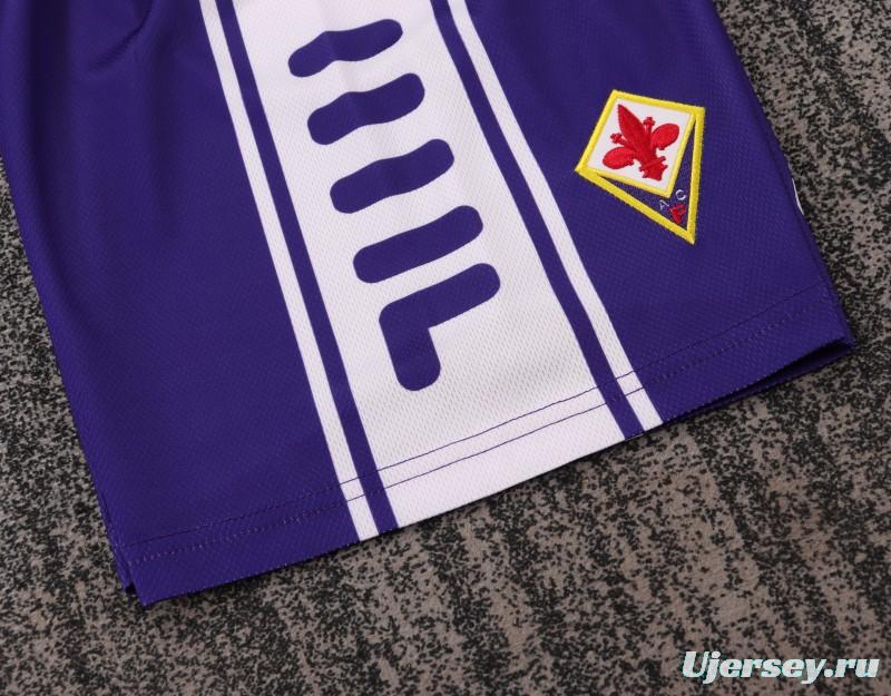 Retro Kids 99/00 Fiorentina Home Jersey