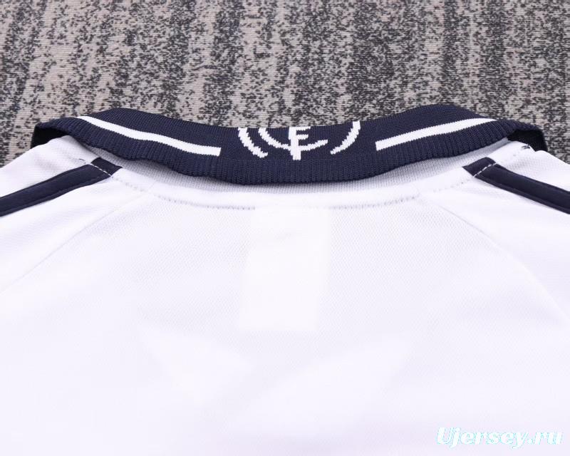 Retro Kids 00/01 Real Madrid Home Jersey