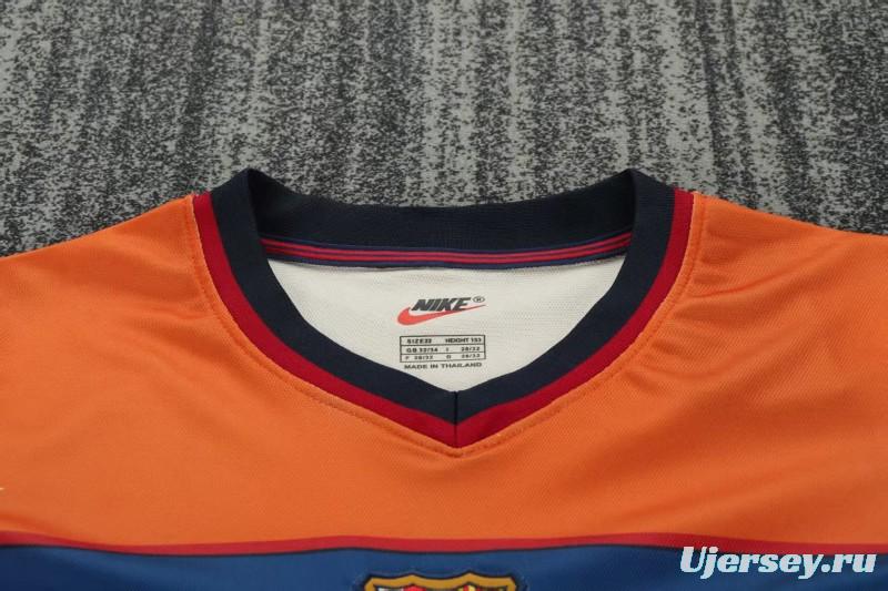 Retro Kids 98/99 Barcelona Third Jersey