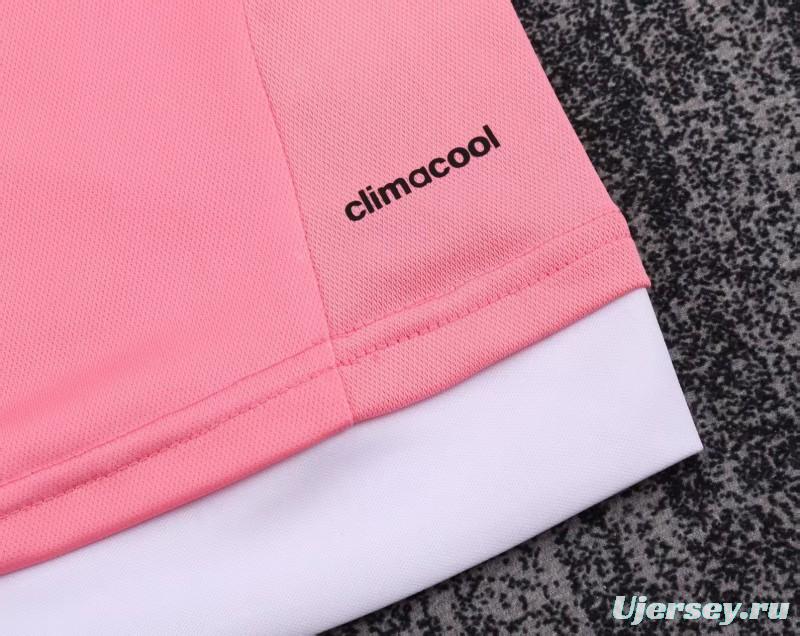 Retro Kids 15/16 Juventus Away Pink Jersey